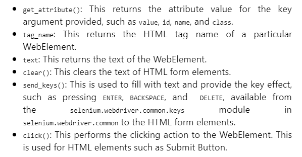 Web Element